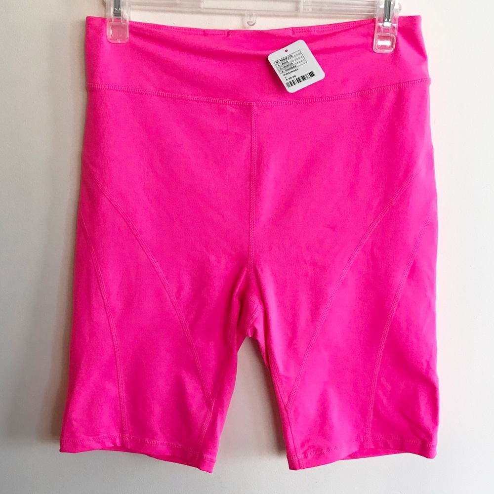 Free People pink active shorts